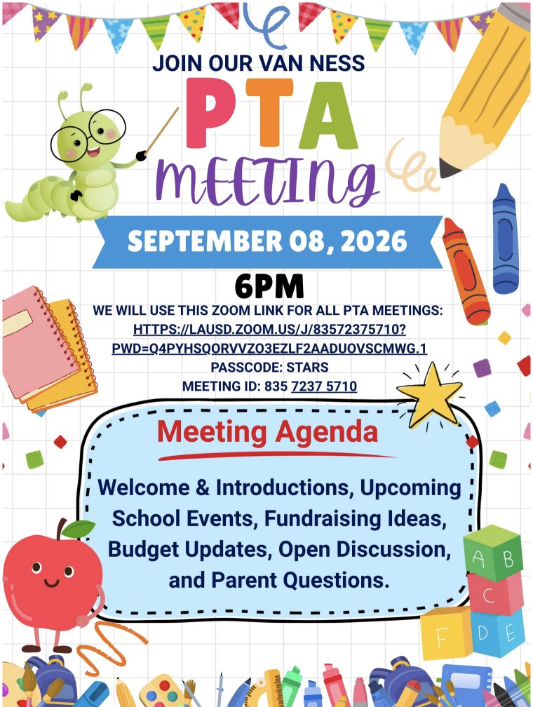 PTA Mtg Sept